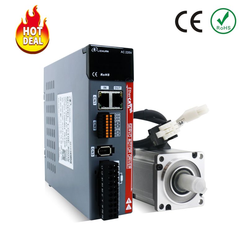 Ethercat AC 서보 모터 400W 3000rpm 1.27nm A 키트